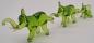 Preview: 3-teiliger Elefantenzug, grün