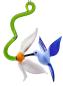 Preview: Blüte mit Kolibri, hängend
