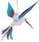 Preview: Hängevogel, Kolibri ( transp.-lila-blau)