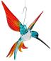 Preview: Hängevogel, Kolibri (türkis-gelb-rot)