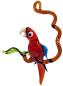 Preview: Hängevogel, Papagei auf Ast - klein