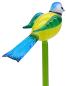 Preview: Pflanzenstecker mit Blaumeise