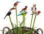 Preview: Pflanzenstecker mit Stieglitz, geschl. Flügel