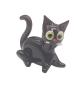 Preview: Katze sitzend (schwarz)