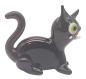 Preview: Katze sitzend (schwarz)