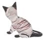 Preview: Katze, sitzend ( (transp.-schwarz mit Streifen)