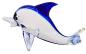 Preview: Delphin (transp.-dunkelblau)