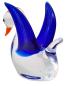Preview: kleiner Schwan (transp.-dunkelblau)