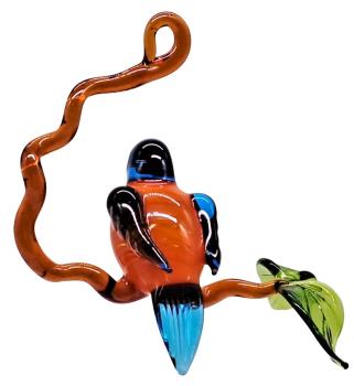 Preview: Hängevogel - Eisvogel auf Ast - klein