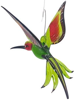 Hängevogel, Bienenfresser (grün-rot/schwarzer Rand)