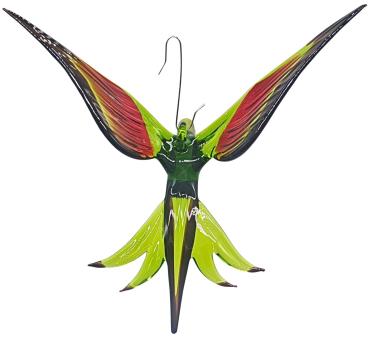 Hängevogel, Bienenfresser (grün-rot/schwarzer Rand)