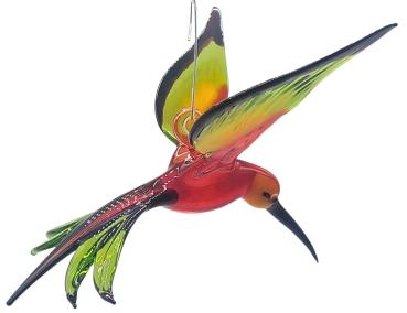 Preview: Hängevogel - Bienenfresser (rot-gelb-grün/schwarzer Rand)