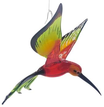 Preview: Hängevogel - Bienenfresser (rot-gelb-grün/schwarzer Rand)