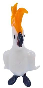 Preview: Kakadu, stehend - weiß/gelber Kamm