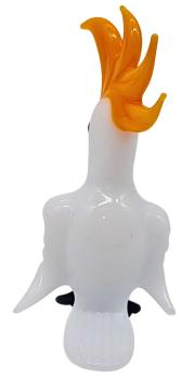 Preview: Kakadu, stehend - weiß/gelber Kamm