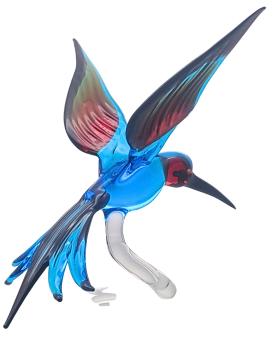 Preview: Orchideenstab - Bienenfresser (blau/rot, normale Ausführung)