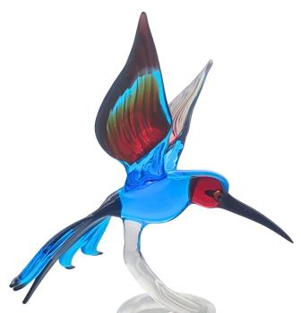 Orchideenstab - Bienenfresser (blau/rot, normale Ausführung)