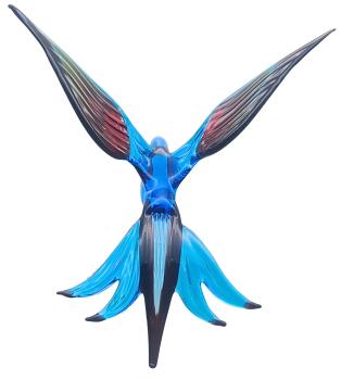 Orchideenstab - Bienenfresser (blau/rot, normale Ausführung)