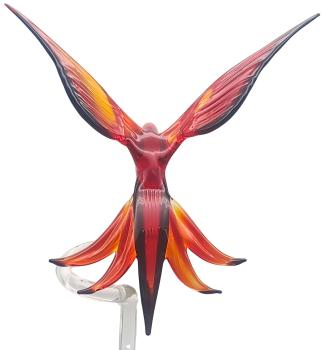 Orchideenstab - Bienenfresser (rot/gelb, normale Ausführung)