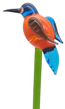 Preview: Pflanzenstecker, Eisvogel mit geschl. Flügeln