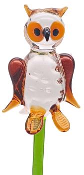 Pflanzenstecker mit Eule