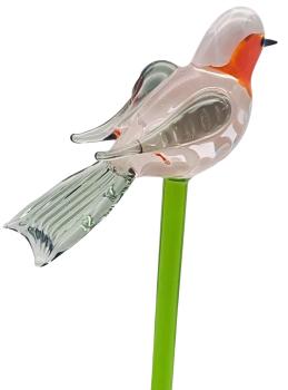 Preview: Pflanzenstecker, Rotkehlchen - geschl. Flügel