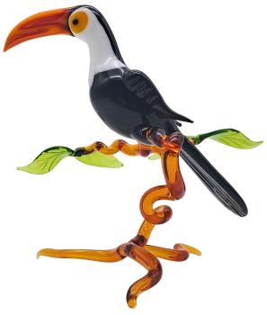 Preview: Tukan auf Ast, stehend