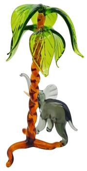 Preview: Elefant mit Palme