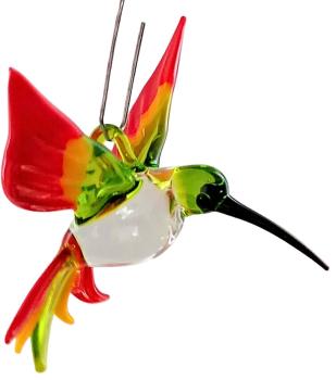 Hängevogel - Kolibri/klein (grün-gelb-rot)