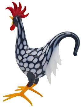Preview: Hahn (schwarz-weiß)