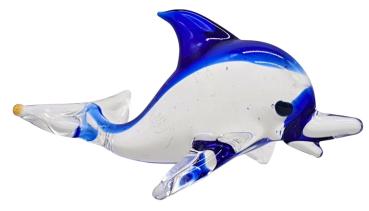 Preview: Delphin (transp.-dunkelblau)