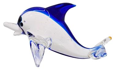 Preview: Delphin (transp.-dunkelblau)