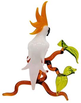 kleiner Kakadu auf Ast, stehend