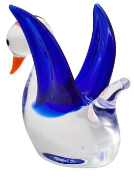 kleiner Schwan (transp.-dunkelblau)