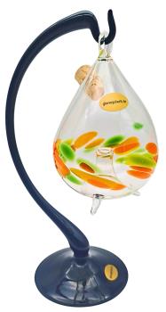 Preview: Obstfliegenfalle mit Ständer (schwarz/transp.-bunt)