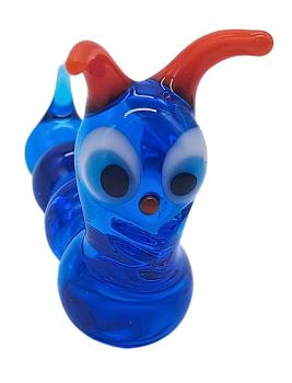 Preview: Raupe, hellblau