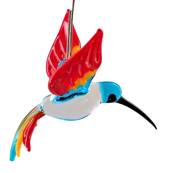 Hängevogel - Kolibri/klein (hellblau-gelb-rot)