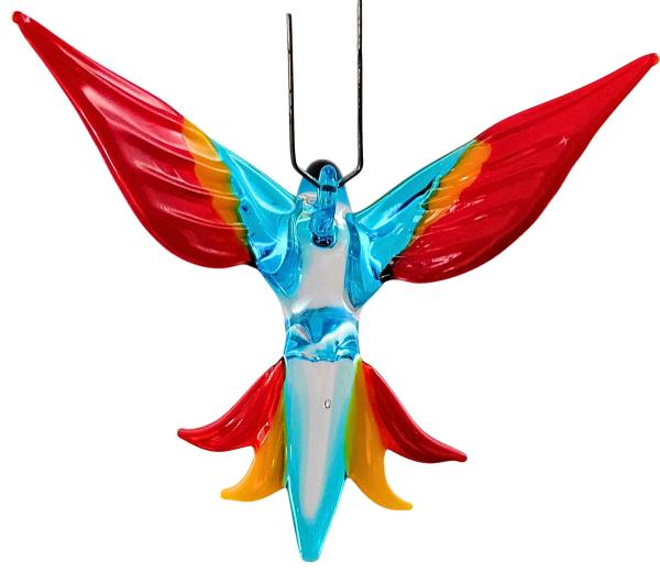 Hängevogel - Kolibri/klein (hellblau-gelb-rot)