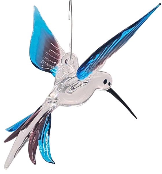 Hängevogel, Kolibri ( transp.-lila-blau)