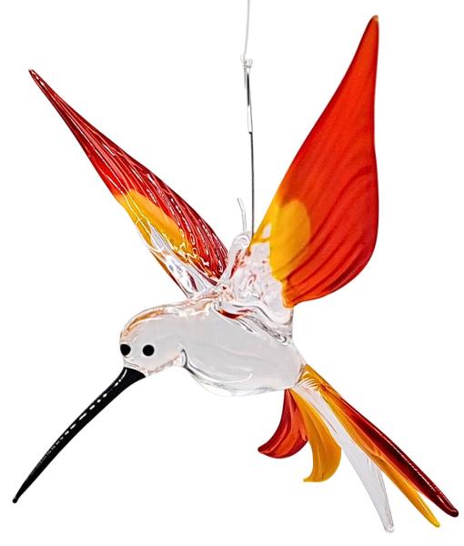Hängevogel - Kolibri (transp.-gelb-rot)