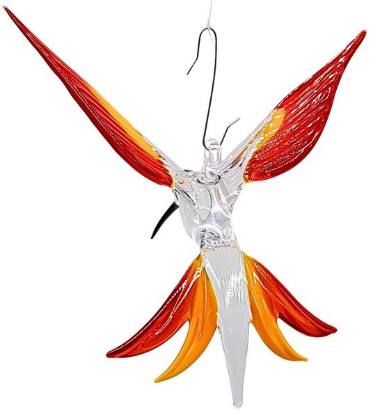 Hängevogel - Kolibri (transp.-gelb-rot)