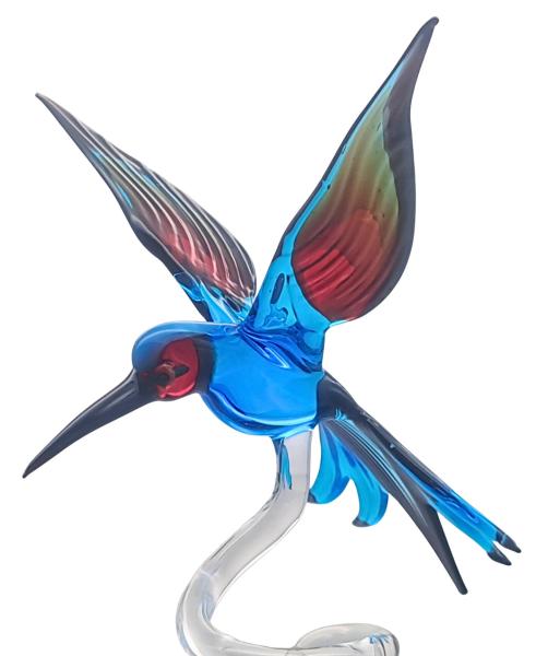 Orchideenstab - Bienenfresser (blau/rot, normale Ausführung)