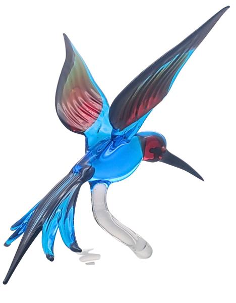 Orchideenstab - Bienenfresser (blau/rot, normale Ausführung)