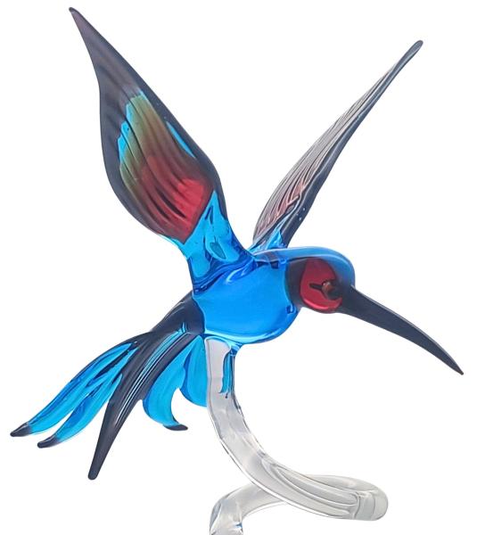 Orchideenstab - Bienenfresser (blau/rot, normale Ausführung)