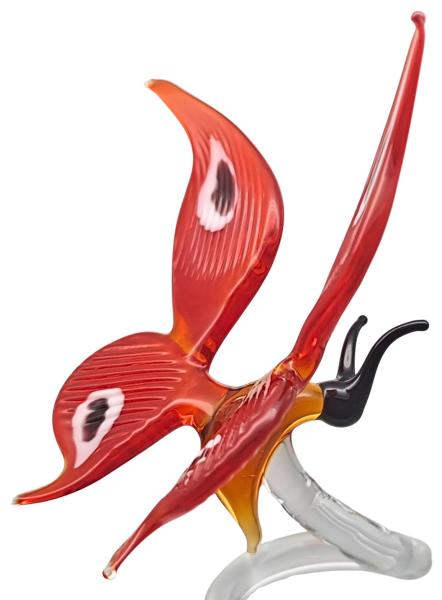 Orchideenstab - Schmetterling (normale Ausf./rot)