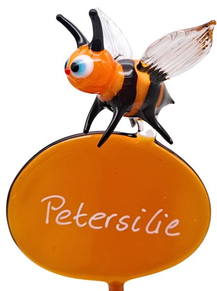 Kräuterstecker mit Biene / Petersilie