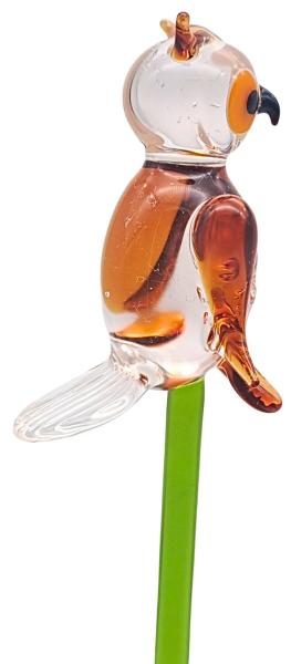 Pflanzenstecker mit Eule