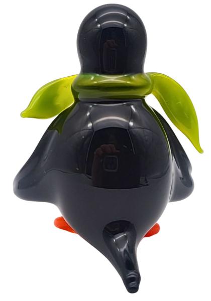 Pinguin mit Schal (grün)