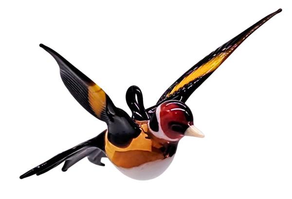 kleiner Stieglitz zum aufhängen, fliegend