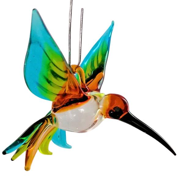 Hängevogel - Kolibri/klein (braun-grün-hellblau)